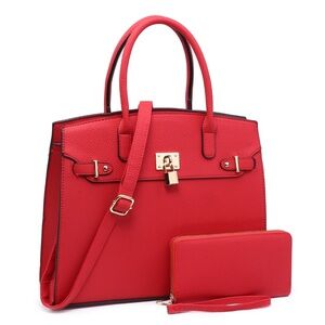 NWT Red Fashion Handbag